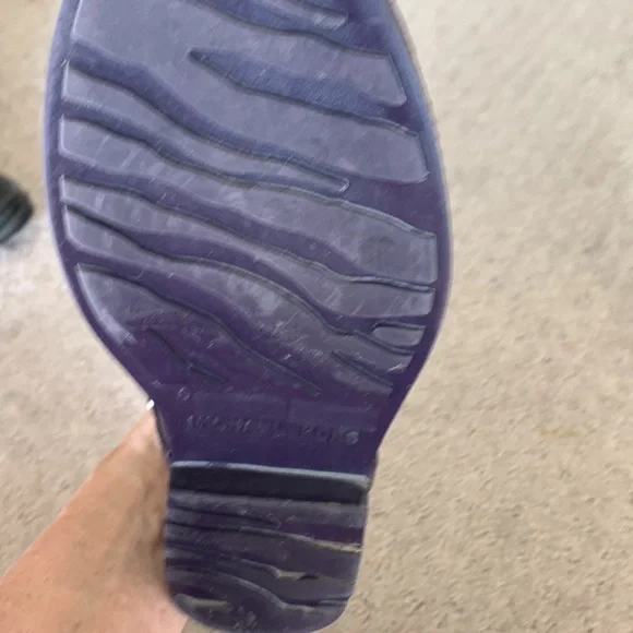 Michael Kors Purple Rain boots - Picture 3 of 7